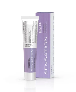 Vopsea fara amoniac pentru par DE LUXE SENSATION, 10/76 Blond deschis maro-violet, 60 ml