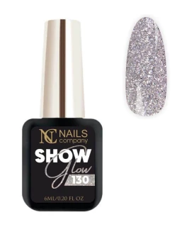 Светоотражающий гель-лак Glow Show 130 Gelique Nails Company, 6 мл