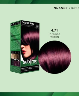 Set pentru vopsirea parului Sublime Professional, 4.71 Violet intens