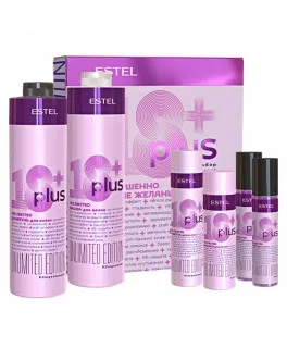 Set ESTEL 18 PLUS (Șampon 250ml, Șampon 1000ml, Balsam 200ml, Masca 1000ml, Spray 2x200ml)