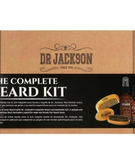 Kit de ingrijire a barbii Dr. Jackson (Ulei 30 ml, Tonic 60 ml, Perie, Pieptene)