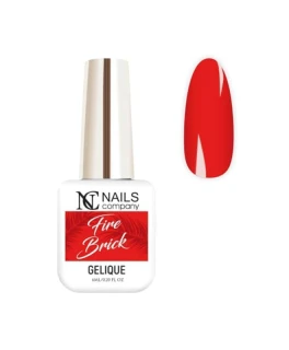 Oja semipermanenta Fire Brick Gelique Nails Company, 6 ml