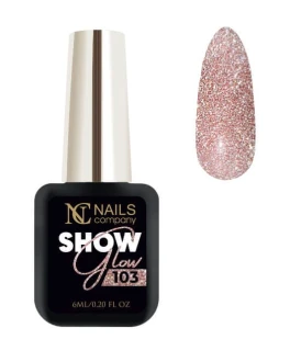Oja semipermanenta reflectorizant Gelique Glow Show 103 Nails Company, 6 ml