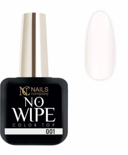 Глянцевый молочный топ No Wipe 001 Nails Company, 11 мл