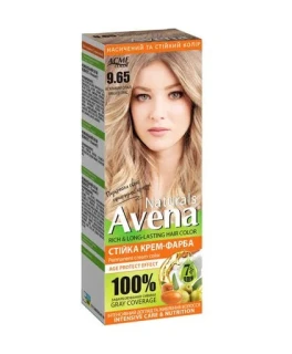 Vopsea crema permanenta pentru par Acme Avena Naturals, 9.65 Opal aprins, 115 ml