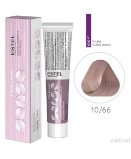 Vopsea-cremă semipermanentă pentru păr DE LUXE SENSE, 10/66 Blond deschis violet intens, 60 ml