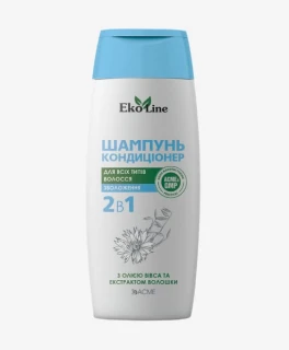 Sampon-balsam 2 in 1 pentru toate tipurile de par Acme EkoLIne, 250 ml