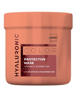 Masca protectia culorii pentru par vopsit si suvitat Color Hyaluronic Unic Professional, 500 ml