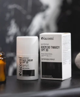 Увлажняющий и выравнивающий тон кожи крем для лица SPF 30 Gentleman Nacomi, 50 мл