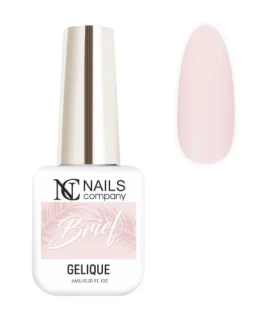 Oja semipermanenta Brief Dress Code Nude Gelique Nails Company, 6 ml