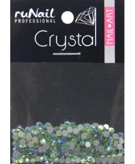 Runail DU 4138 Cristale 2.0 mm (holografic, verde-albastru)