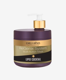 Masca Lipid pentru restaurarea profundă a parului deteriorat Multi-Action System ReGenix DeMira Professional, 500 ml