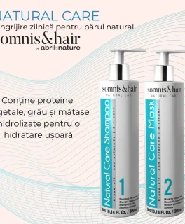 АКЦИОННЫЙ НАБОР для ежедневного ухода за волосами Somnis & Hair Natural Care (Шампунь 300мл, Маска 300мл)