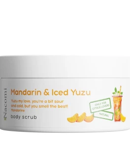 Scrub cu aroma de mandarina si yuzu pentru corp Nacomi, 100 ml