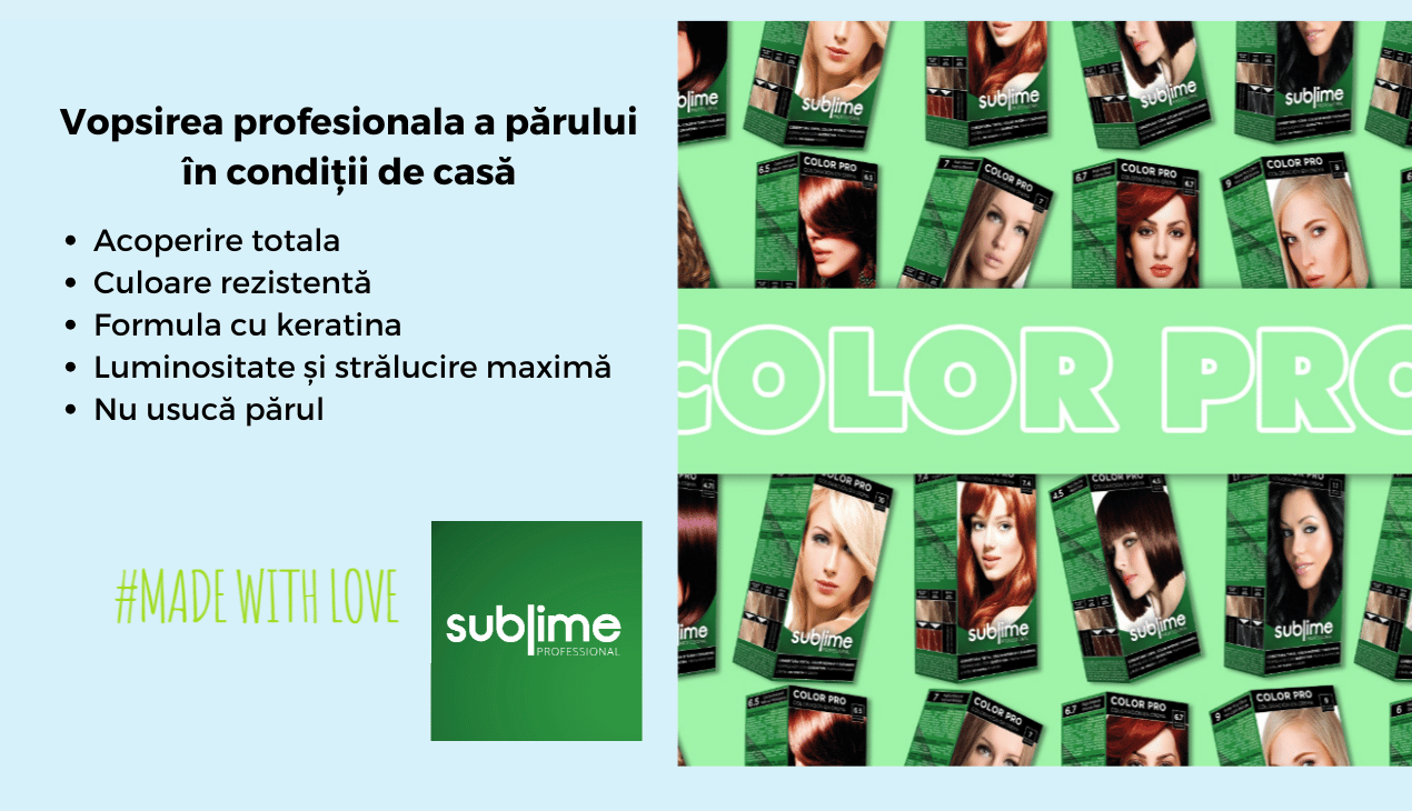 Vopsea pentru par Sublime Professional